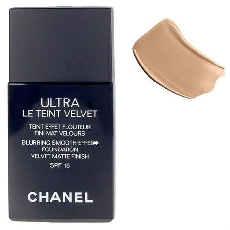 teint velvet chanel|ultra le teint velvet b50.